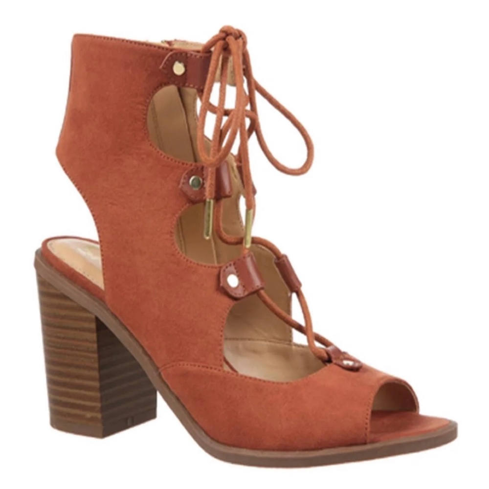 SAM EDELMAN Circus Women’s Heeled Lace Up Gladiator Sandals Shoes Size 6 New